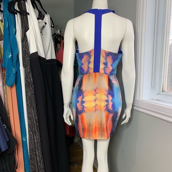 Pilgrim Color block Multicolor Dress Party Cocktail Sz Medium - Picture 8 of 10